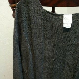 Nice Womans Gray Sz 3X Sweater